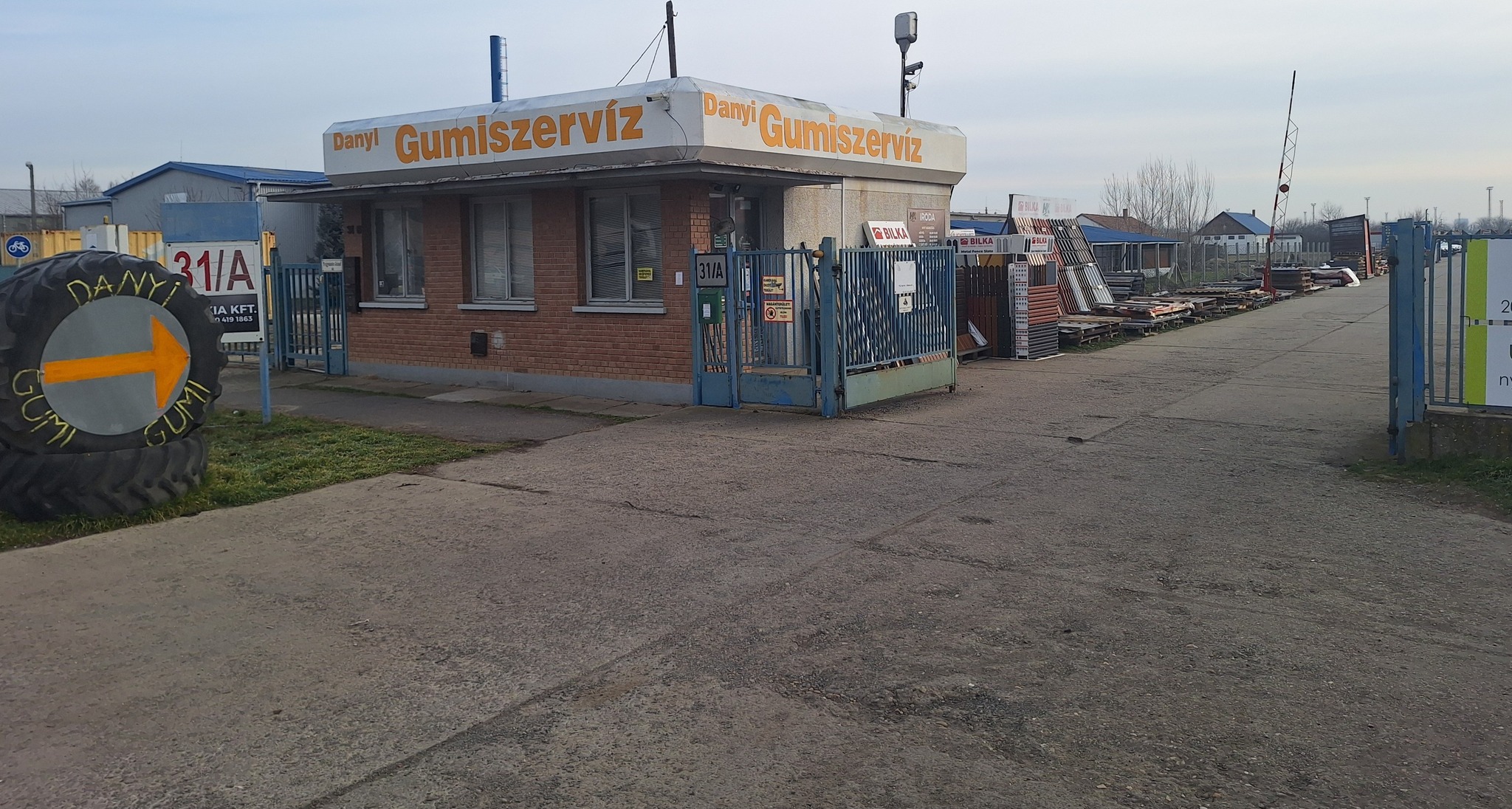 Danyi Gumiszerviz Telephely